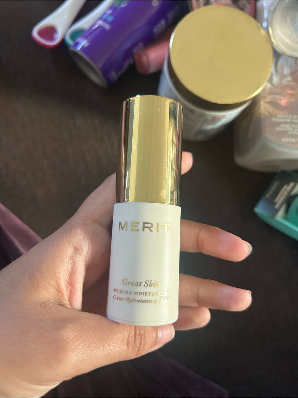 Merit Great Skin Priming Moisturizer – White with Gold Cap